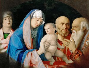 Die Darstellung im Tempel mit der Prophetin Anna