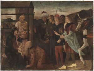 Die Anbetung der Könige von Giovanni Bellini