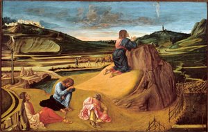 Die Agonie im Garten von Giovanni Bellini