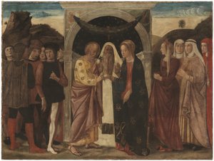 Die Vermählung der Jungfrau von Giovanni Bellini