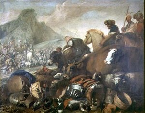 Das Treffen von Abraham und Melchisedek