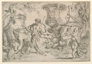 Allegorie der Vergänglichkeit von Giovanni Benedetto Castiglione