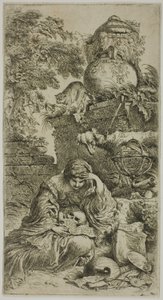 Melancholie von Giovanni Benedetto Castiglione