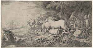 Die Tiere gehen zur Arche