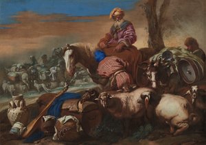 Der Eid des Dieners Abrahams, um 1650-1659