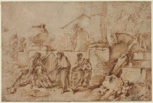 Tobit begräbt die Toten, 1640er Jahre