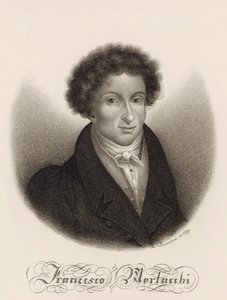 Porträt des Komponisten Francesco Morlacchi 1784-1841, 1829