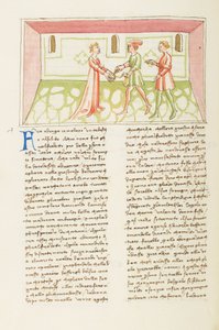 Dekameron, Die Halbwelt; Gulfardo bezahlt Ambruogia, Achter Tag, Novelle 1 von Giovanni Boccaccio