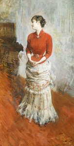 Gräfin de Rasty stehend, um 1878 von Giovanni Boldini
