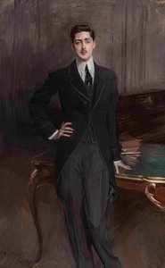 Porträt von Graf Sergey Platonovich Zubov, 1881-1964, 1913 von Giovanni Boldini