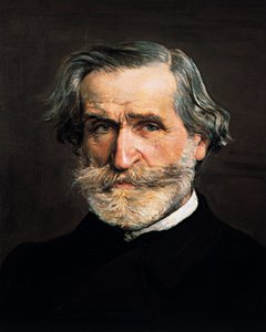 Porträt von Giuseppe Verdi