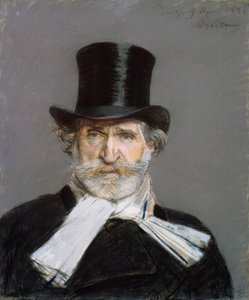 Porträt von Giuseppe Verdi, 1886 von Giovanni Boldini