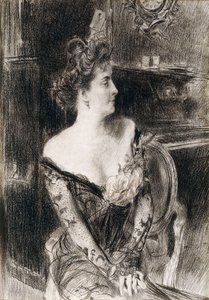 Porträt von Madame X, ca. 1901-1902 von Giovanni Boldini