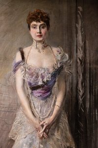 Prinzessin Eulalia von Spanien (Detail) von Giovanni Boldini