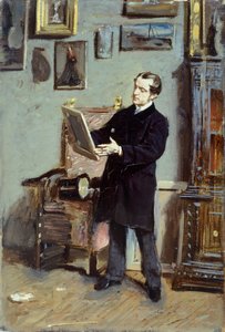 Selbstporträt von Giovanni Boldini, ca. 1865, von Giovanni Boldini (1842-1931) von Giovanni Boldini