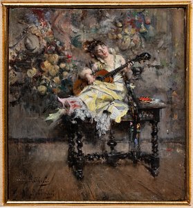 Der Gitarrenspieler von Giovanni Boldini