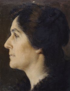 Gesicht einer Frau