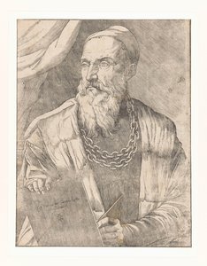 Porträt des Künstlers Tizian von Giovanni Britto