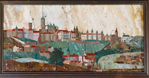 Der Hradschin, Prag Mosaik aus Edelsteinen (Mosaik)