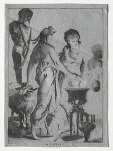 Opfer, ca. 1775-1776