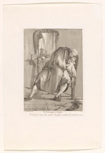 Der maskierte Kaffeetrinker und der müde Perückenmacher Divers Portraits (Serientitel) von Giovanni David