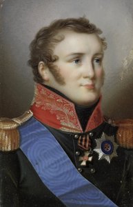 Porträt von Alexander I. (1777-1825), Kaiser von Russland von Giovanni Domenico Bossi
