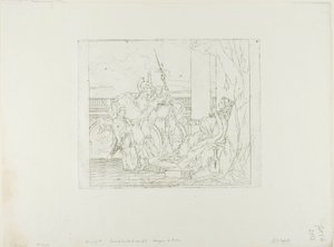 Aeneas stellt seinen Sohn Ascanius Dido vor von Giovanni Domenico Tiepolo