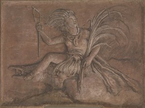 Amerika von Giovanni Domenico Tiepolo