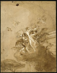 Triumph der Auferstehung Christi von Giovanni Domenico Tiepolo