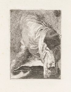 Türke von hinten gesehen, aus der Sammlung von Köpfen von Giovanni Domenico Tiepolo