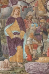 Mailand, Refektorium des Cenacolo Vinciano, Donato Montorfano, Kreuzigung Christi