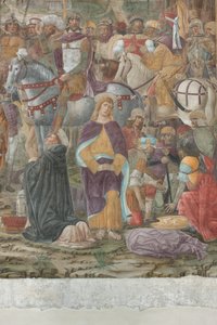 Mailand, Refektorium des Cenacolo Vinciano, Donato Montorfano, Kreuzigung Christi