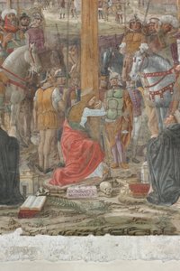 Mailand, Refektorium des Letzten Abendmahls, Donato Montorfano, Kreuzigung Christi