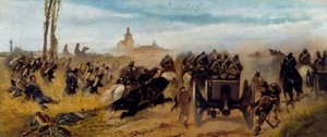 Episode des Angriffs auf die Madonna der Entdeckung, um 1864