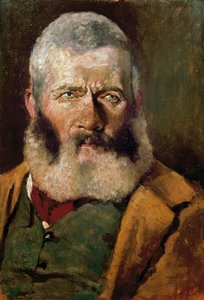 Porträt eines Cowboys, ca. 1882 von Giovanni Fattori