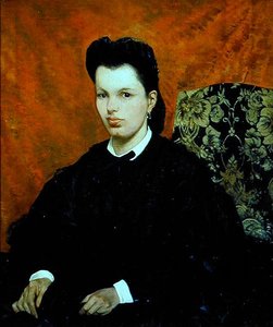 Porträt der ersten Frau des Künstlers von Giovanni Fattori