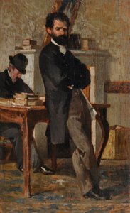 Porträt des Anwalts Silvestro Bongiovanni von Giovanni Fattori