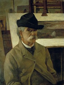 Selbstporträt von Giovanni Fattori