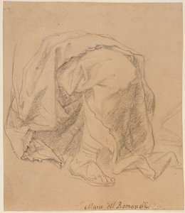 Studie der Draperie