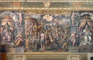 Die Erscheinung des Kreuzes vor Kaiser Konstantin
