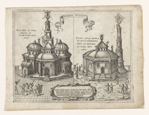 Christliches Wunder in Konstantinopel von Giovanni Francesco Camocio