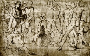 Steinigung des Heiligen Stephanus von Giovanni Francesco Penni