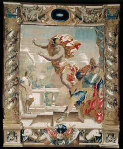 Merkur sagt Aeneas, er solle Karthago verlassen, 1679