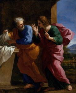 St. Johannes und St. Petrus am Grab Christi