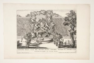 Le Fontane Ne Palazzi e ne Giardini di Roma, Parte Terza [Der dritte Teil der Brunnen, Paläste und Gärten von Rom] von Giovanni Francesco Venturini