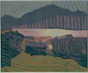Ansicht von Capolago, ca. 1907 von Giovanni Giacometti