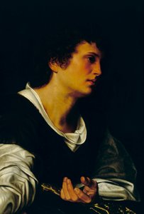 Figur eines jungen Mannes, ca. 1530 von Giovanni Girolamo Savoldo