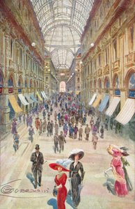 Mailand: Galleria Vittorio Emanuele II von Giovanni Guerzoni