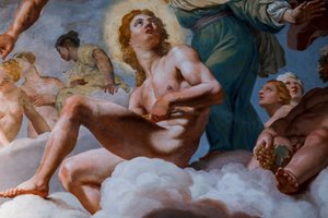 Apollo (Detail) von Giovanni Lanfranco