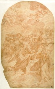 Christus ruft den heiligen Petrus, auf dem Wasser zu gehen